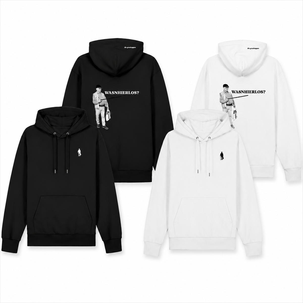 Wasnhierlos? Hoodie